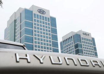 이날 서울 강남구 양재동 현대차 사옥의 모습. [연합뉴스 사진]