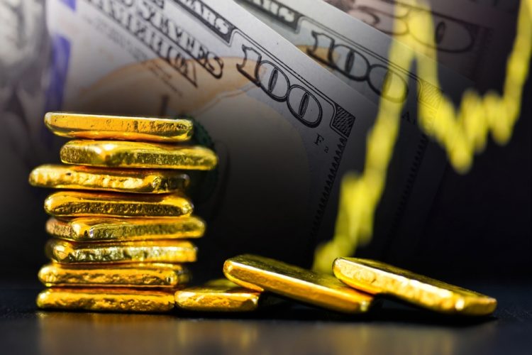 뉴욕상품거래소에서 9월 만기 금 선물 종가는 온스당 3천649.4달러로, 사상 최고치 기록을 경신했다. [출처 셔터스톡]