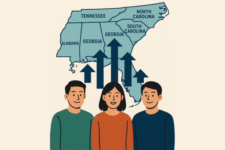 미국 동남부 한인 인구가 꾸준히 증가해 약 24만명에 달하는 것으로 파악됐다. [AI 생성 이미지]