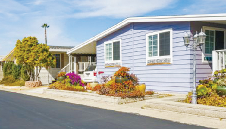 모빌홈은 저렴하지만 주택보험 가입에는 불리한 것으로 알려졌다. [USAA 웹사이트 캡처]