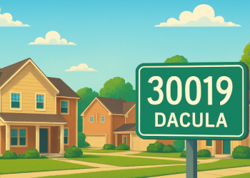 메트로 애틀랜타 지역에서 귀넷 카운티 대큘라가 신흥 주거지로 급부상하고 있다. [AI 생성 이미지]