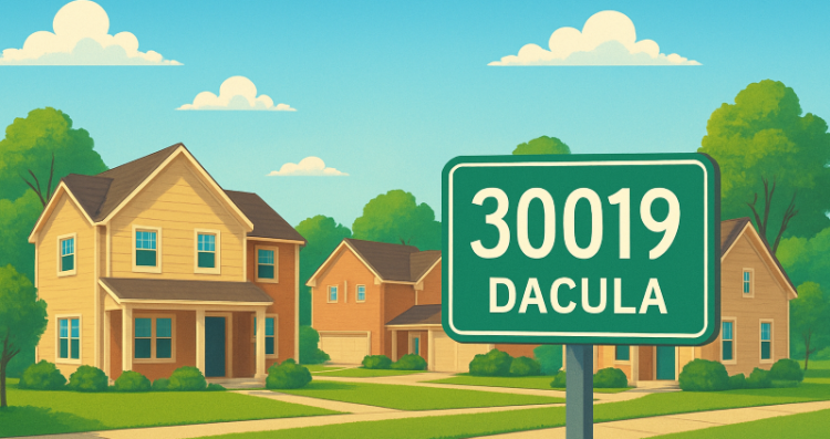 메트로 애틀랜타 지역에서 귀넷 카운티 대큘라가 신흥 주거지로 급부상하고 있다. [AI 생성 이미지]