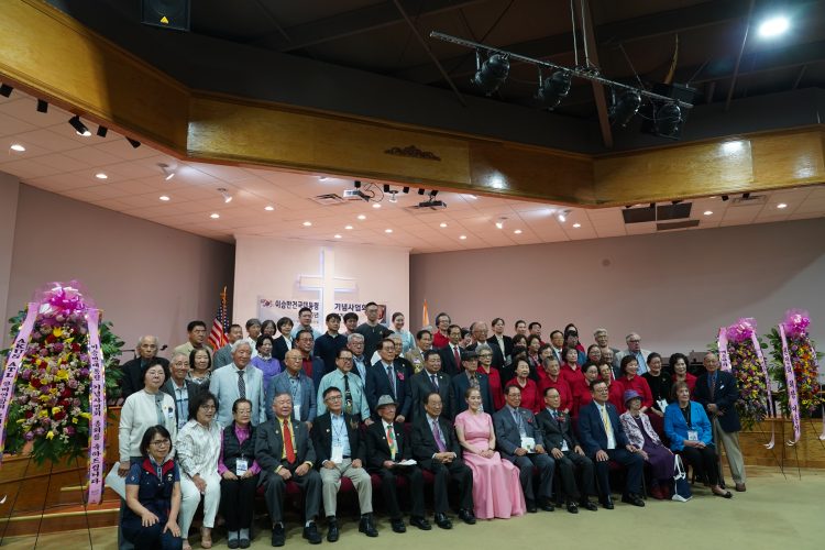 이승만건국대통령기념사업회 애틀랜타 지회 정기총회 참석자들이 한자리에 모였다.