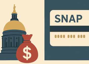 막대한 재정흑자로 146억 달러의 잉여금을 보유하고 있는 조지아 주 정부는 SNAP에 개입 불가 입장을 밝혔다. [AI 생성 이미지]