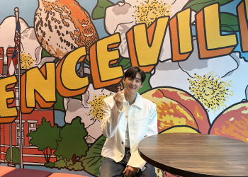 지난 5일 코리안 페스티벌 폐막 공연을 앞둔 케빈 우를 만났다. 장채원 기자