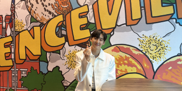 지난 5일 코리안 페스티벌 폐막 공연을 앞둔 케빈 우를 만났다. 장채원 기자