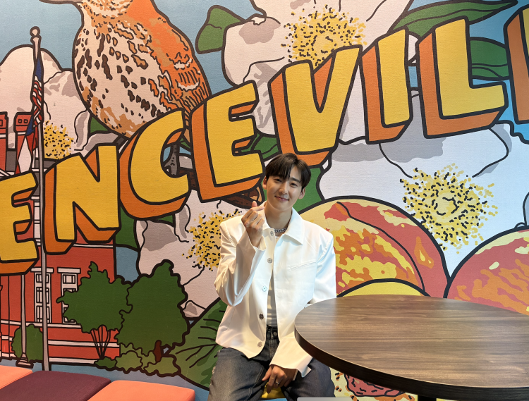 지난 5일 코리안 페스티벌 폐막 공연을 앞둔 케빈 우를 만났다. 장채원 기자