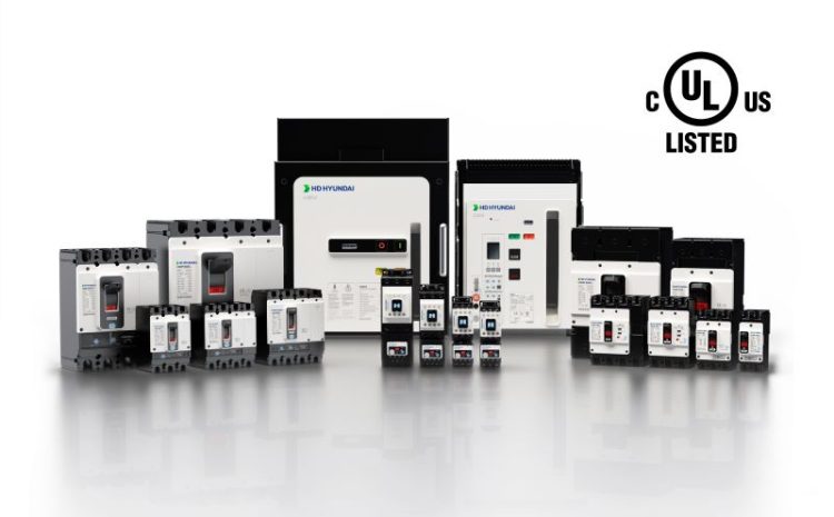 UL 및 cUL 인증을 획득한 HD현대일렉트릭의 저중압 차단기 4종.