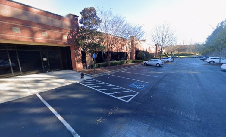 현재 사무실 건물로 사용되고 있는 새틀라이트 불러바드 선상 부지. [구글맵 캡처]