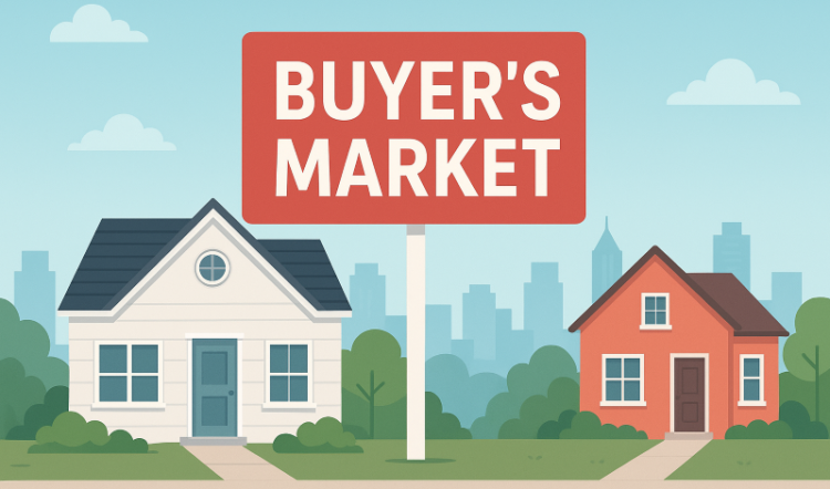 메트로 애틀랜타 지역의 집값이 지난 10월 2.4% 하락, 뚜렷하게 ‘바이어스 마켓’(Buyer’s Market)으로 이동하고 있는 것으로 나타났다. [AI 생성 이미지]