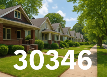 조지아주 애틀랜타의 한 우편번호(ZIP 코드)가 전국에서 가장 인기 높은 이사 지역 ‘톱 10’에 든 것으로 나타났다. [AI 생성 이미지]