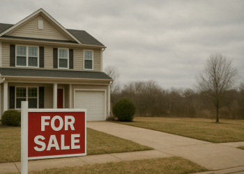 순자산 비율이 높은 주택 소유자의 비율이 낮아지고 집 가치보다 모기지 잔액이 더 많은 깡통주택 비율이 점차 높아지고 있는 것으로 나타났다. [AI 생성 이미지]