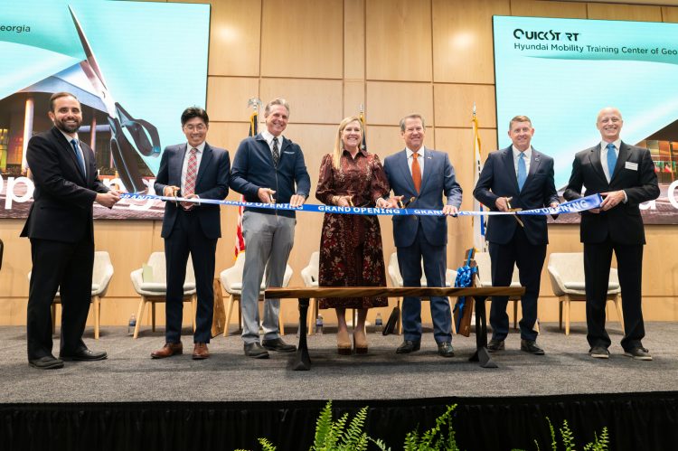 지난 5일 조지아주 엘라벨 현대차 트레이닝 센터에서 열린 개소식. [현대차 제공]