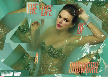 테일러 스위프트의 새 앨범 커버. 홈페이지 캡처.