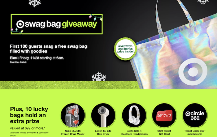 2025년 타겟 블랙프라이데 행사.