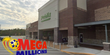 당첨된 복권이 팔린 뉴난의 퍼블릭스 매장. [구글맵 캡처]