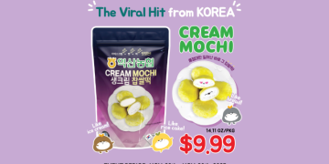 H 마트 둘루스점에서 28~30일 ‘익산 농협 생크림 찹쌀떡 팝업 스토어’를 개최한다.