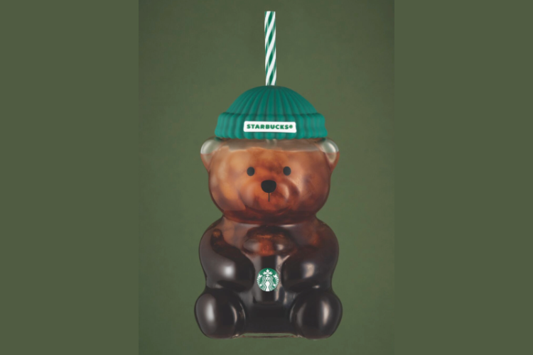 스타벅스 2025 할러데이 한정판 베어리스타 머그.