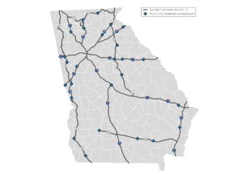 신규 충전소가 설치될 지역.
