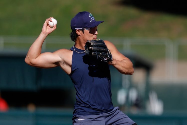 템파 베이 시절 훈련 캠프에 참여한 김하성 [IMAGNIMAGE/로이터]