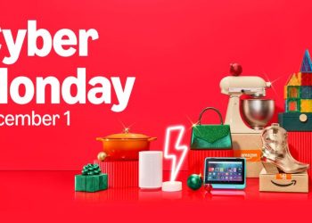 아마존의 사이버 먼데이 세일 포스터.