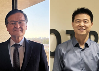 이준섭 에모리병원그룹 CEO(왼쪽), 조남화 금호타이어 미 법인장