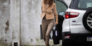 세계적인 축구 스타 디에고 마라도나에 대한 살인 혐의 재판을 진행했던 훌리에타 마킨타시 전 아르헨티나 판사. AFP=연합뉴스