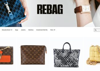 아마존 플랫폼을 통해 중고 명품을 판매하는 ‘리백’의 제품들. [웹사이트 캡처]