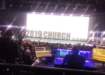 2819 교회의 예배 현장.