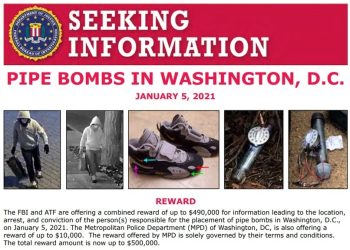 50만달러 현상금 걸린 폭탄 설치 용의자
[FBI 홈페이지]