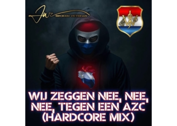 네덜란드어로 ‘We Say No, No, No to an Asylum Center ’(우린 난민 시설에 반대한다)라는 제목의 곡 커버. 사진 애플뮤직