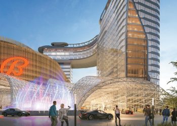 뉴욕시 브롱크스의 페리포인트 골프장 부지에 들어설 복합 카지노 리조트 조감도. [발리스 홈페이지]