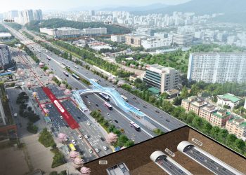 경부고속도로 기흥IC~양재IC 구간의 지하도로 조감도. 자료 한국도로공사