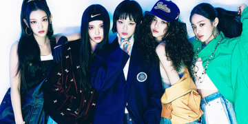 그룹 뉴진스 해린(왼쪽부터), 혜인, 하니, 다니엘, 민지. 사진 어도어