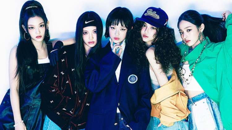 그룹 뉴진스 해린(왼쪽부터), 혜인, 하니, 다니엘, 민지. 사진 어도어