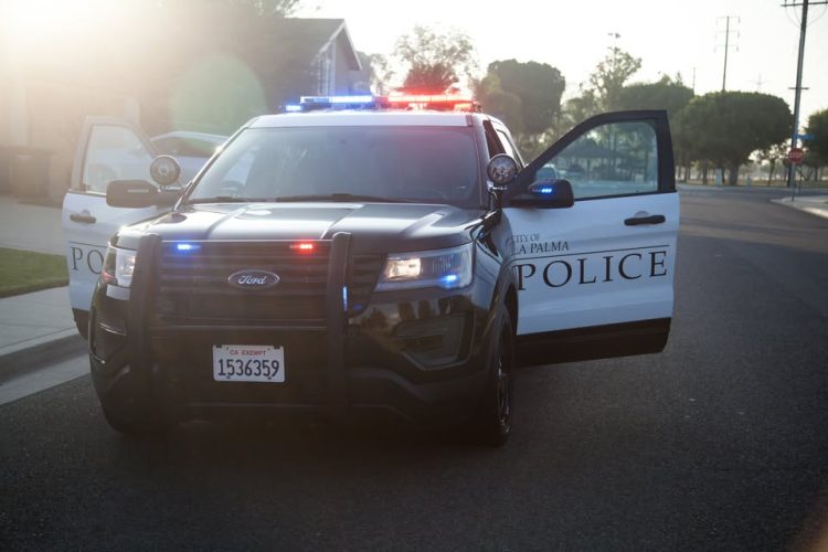 라팔마경찰차. [페이스북 캡처]