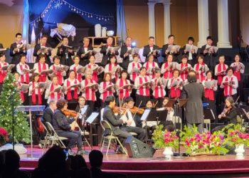 성탄시즌을 장식하는 메시아 연주회 지난 21일 벧엘교회에서 개최됐다.