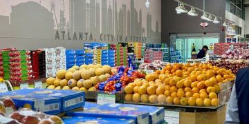 스와니 아씨마켓 내부. 윤지아 기자.