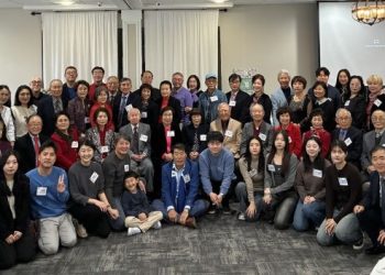 연세대 동문 송년회 참석자들이 한자리에 모였다.