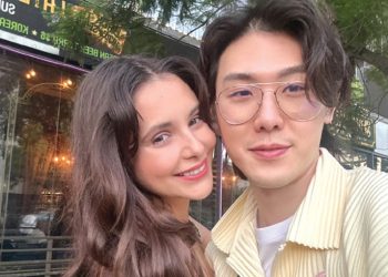 LA다운타운 이민서비스국(USCIS)에서 영주권 인터뷰 도중 체포된 황태하(오른쪽) 씨와 부인 셀레나 디아즈 씨. [셀레나 디아즈 씨 제공]