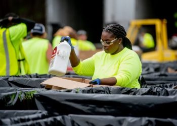 귀넷 폐기물 수거.