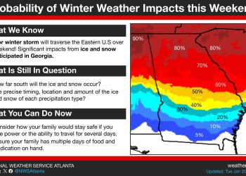 [NWS Atlanta X(옛 트위터) 캡처]