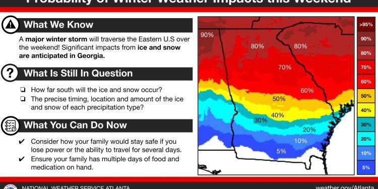 [NWS Atlanta X(옛 트위터) 캡처]