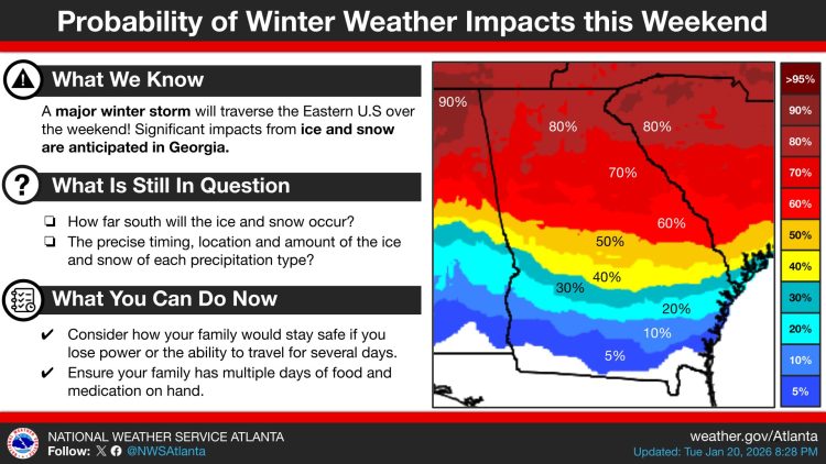 [NWS Atlanta X(옛 트위터) 캡처]