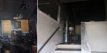 주택 재해 솔루션 업체 Pna컨스트럭션(대표 폴 나)이 최근 보험 청구를 맡은 화재 주택 현장. Pna 제공