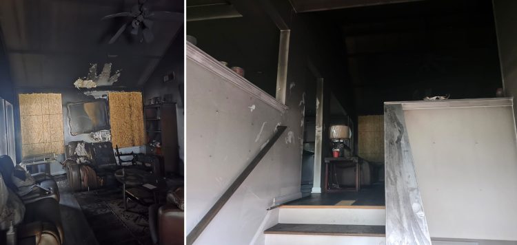 주택 재해 솔루션 업체 Pna컨스트럭션(대표 폴 나)이 최근 보험 청구를 맡은 화재 주택 현장. Pna 제공