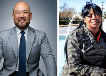 모세 김 변호사(왼쪽), 고 도리스 조던씨. [The Moses Firm 제공]