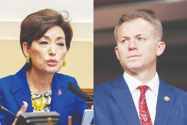 영 김 의원, 블레이크 무어 의원.