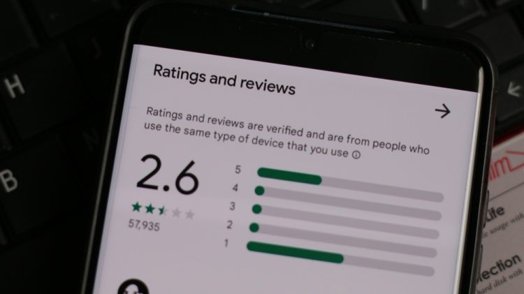 구글 리뷰. [출처 셔터스톡]