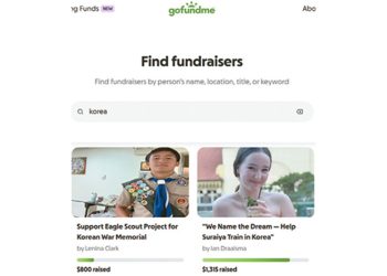 고펀드미에 소개된 한인 사연.